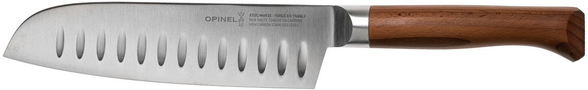 Opinel - Les Forgés 1890 Couteau Santoku 17 cm - Les Secrets du Chef
