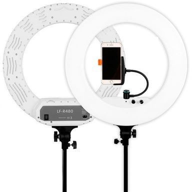 Caruba Ringlight Vlogger 18 Inch LED-Set PRO