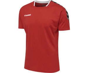 hummel Mens Auth Charge Short Sleeve Poly Jersey Shirt 