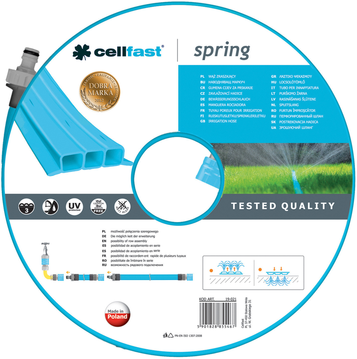 Cellfast Spring 1/2 - 15 m (19-022N)
