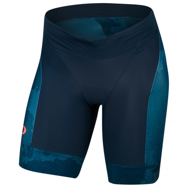 Pearl Izumi Women's Elite Graphic Tri Short Navy / Fiery Coral Cosmic