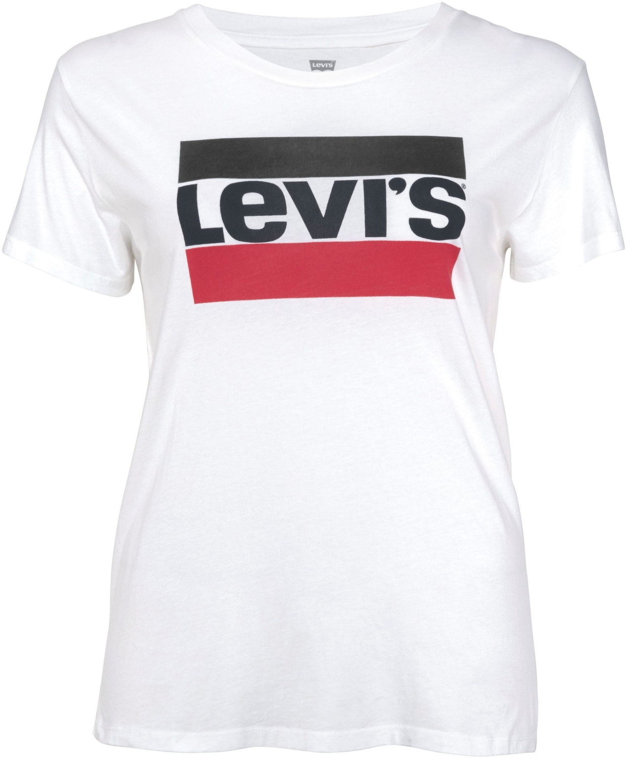Buy Levi's The Perfect Graphic Tee Plus Size sportswear logo white ...