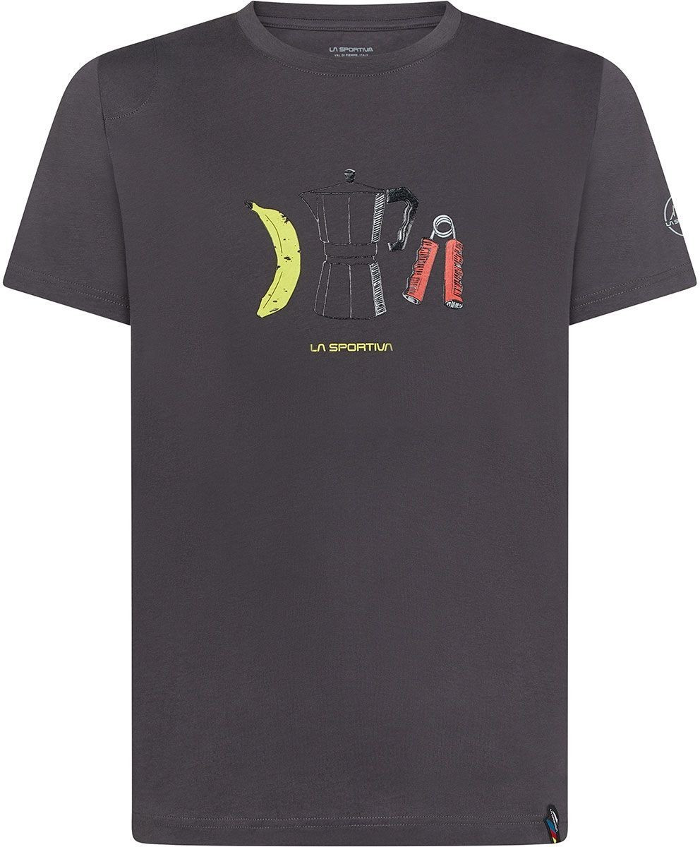 La Sportiva Breakfast T-Shirt Men carbon