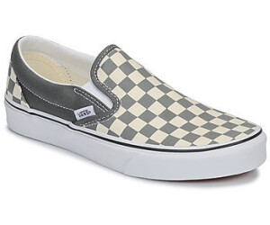 vans slip on checkerboard beige