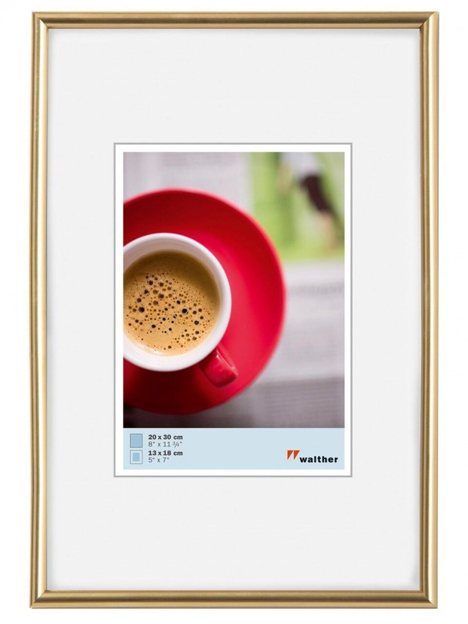 walther design Galeria 21x30 gold
