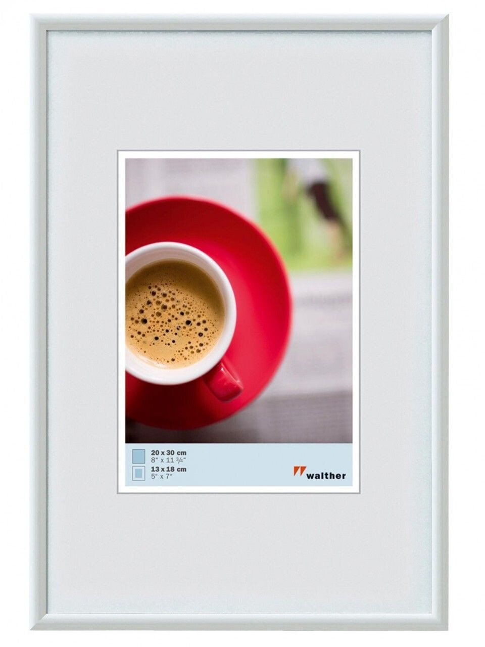 walther design Galeria 21x30 white