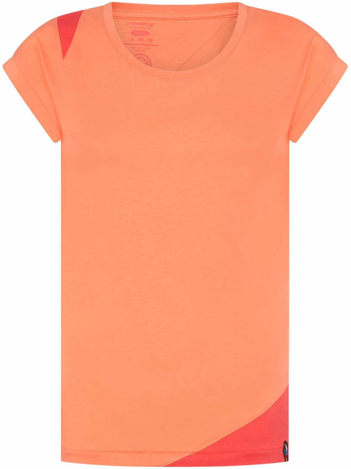 La Sportiva Chimney T-Shirt Climbing Apparel Women flamingo/hibiscus