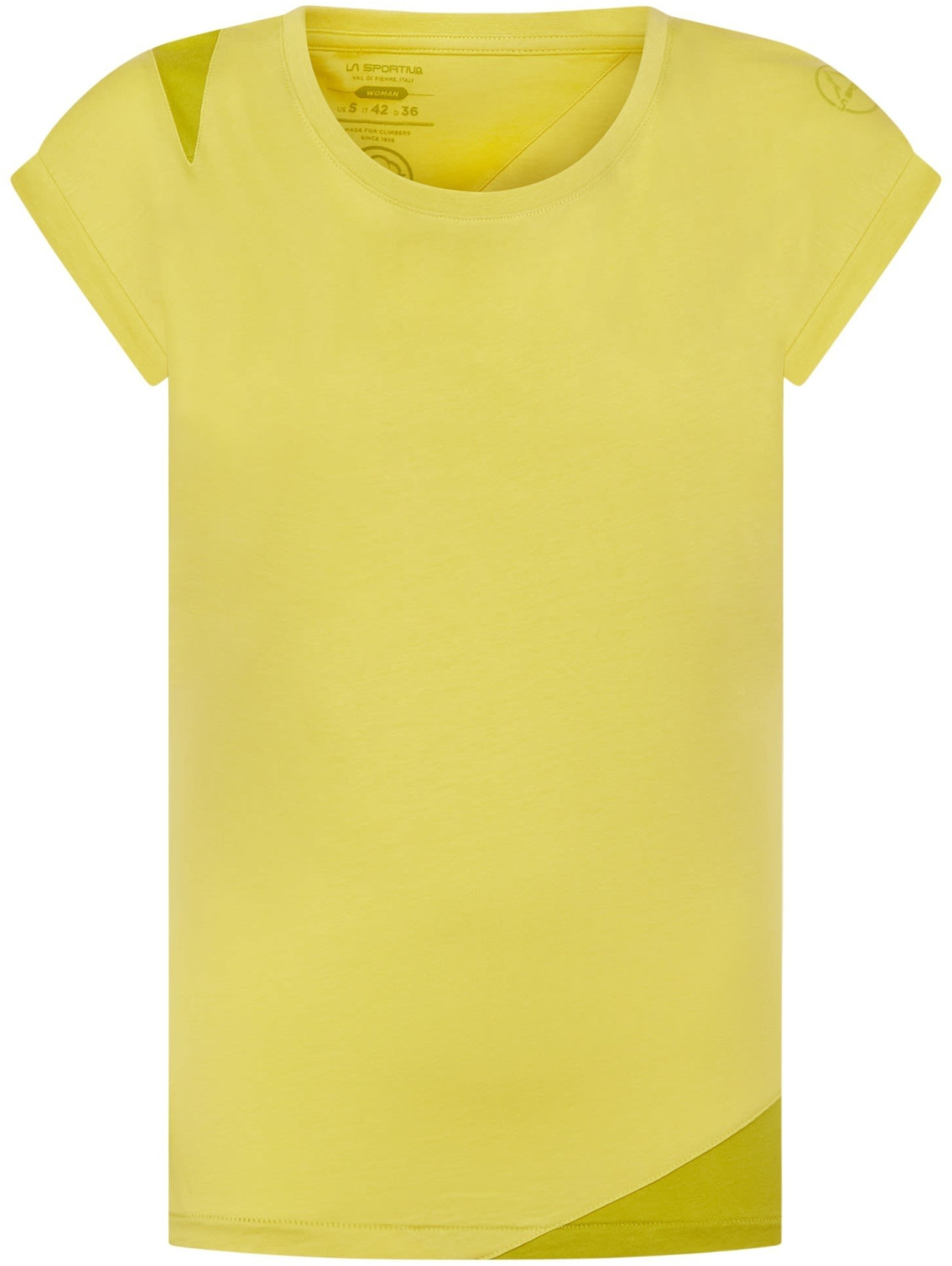 La Sportiva Chimney T-Shirt Climbing Apparel Women celery/kiwi