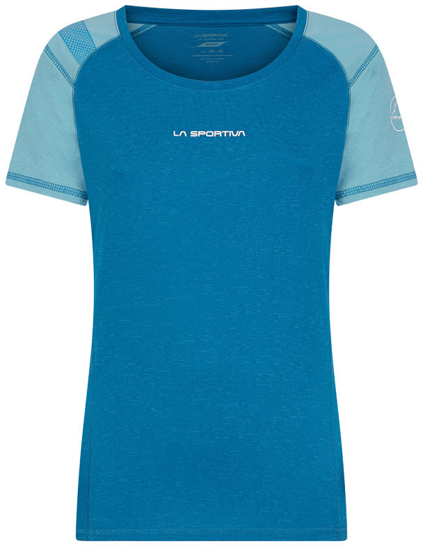 La Sportiva Hynoa T-Shirt Women Apparel Hiking neptune/pacific blue