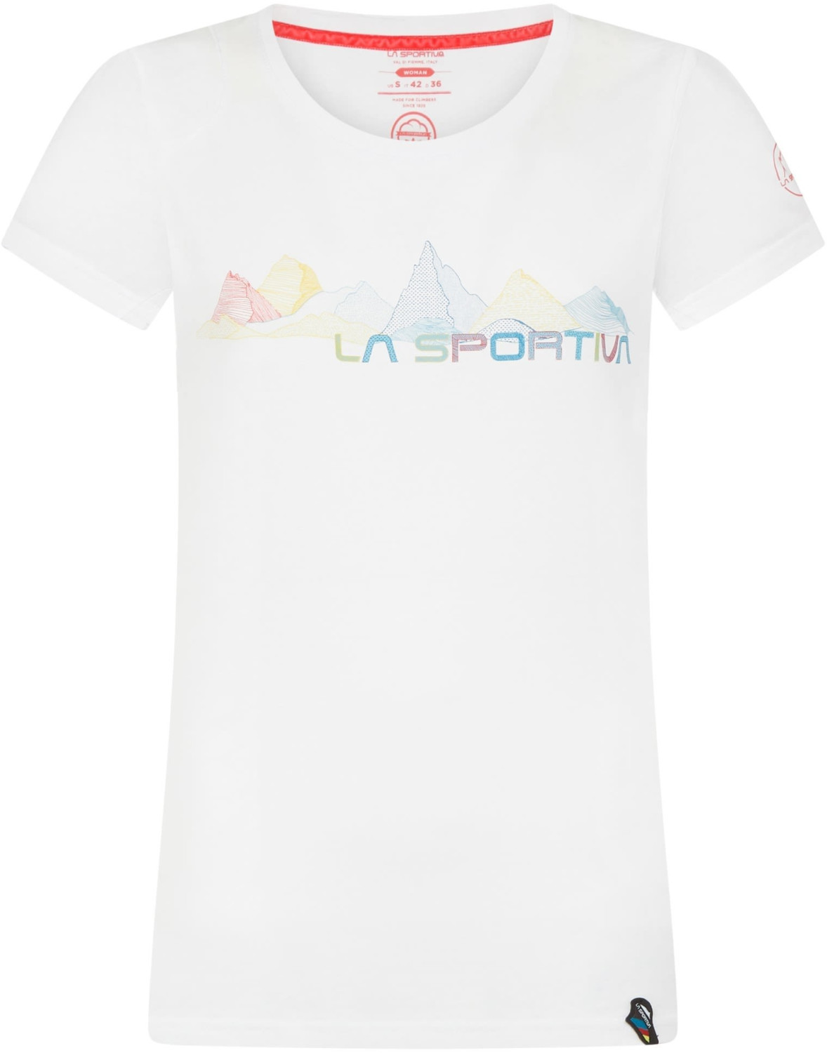 La Sportiva Peaks T-Shirt Apparel Climbing Women white