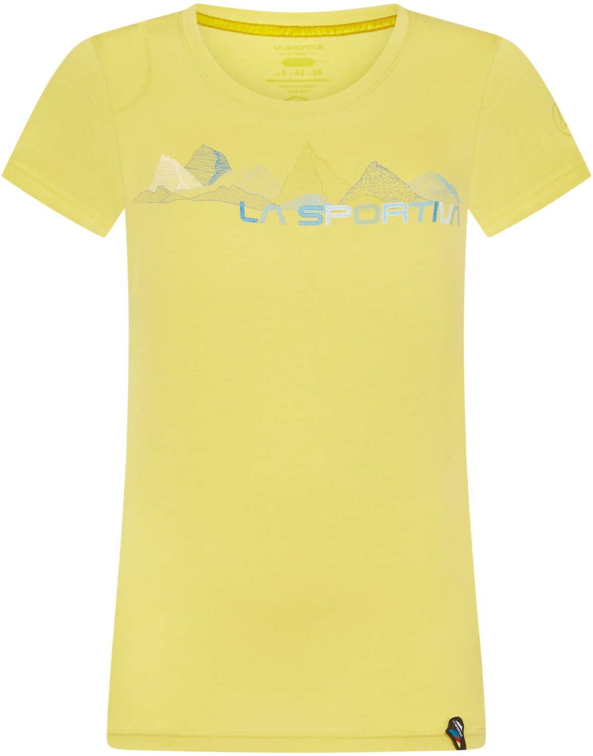 La Sportiva Peaks T-Shirt Apparel Climbing Women celery