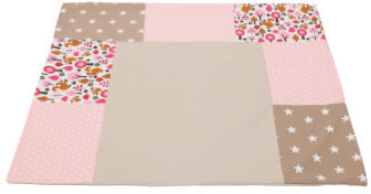 Ullenboom Patchwork Changing Pad Cover sand squirrel