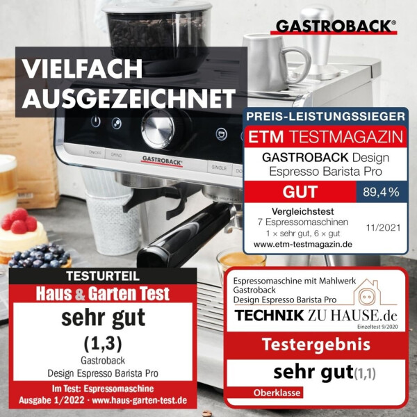 Gastroback Design Espresso Barista Pro (42616), Bild 23