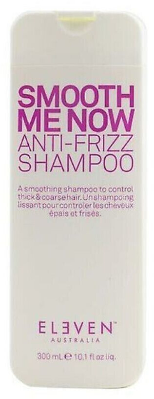 Photos - Hair Product Eleven Australia Eleven Australia Smooth Me Now Anti-Frizz Shampoo (300 ml