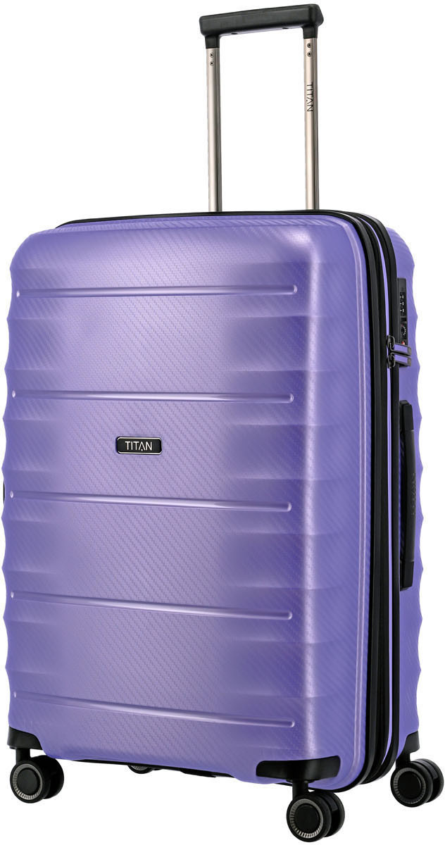 Titan Highlight 4 Wheel Trolley 67 cm lilac metallic