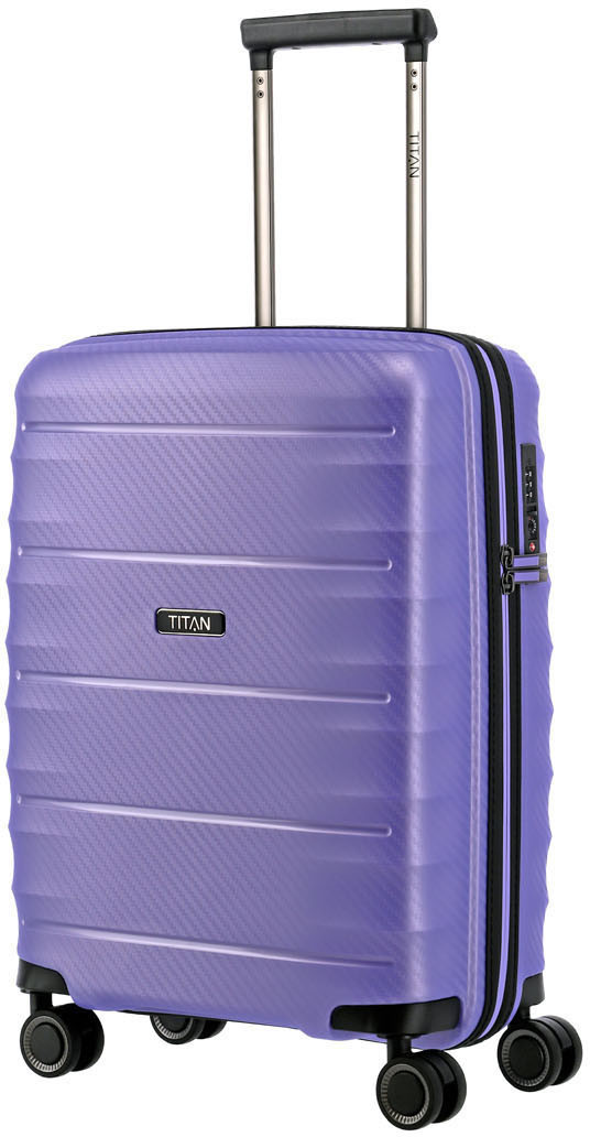 Titan Highlight 4 Wheel Trolley 55 cm lilac metallic
