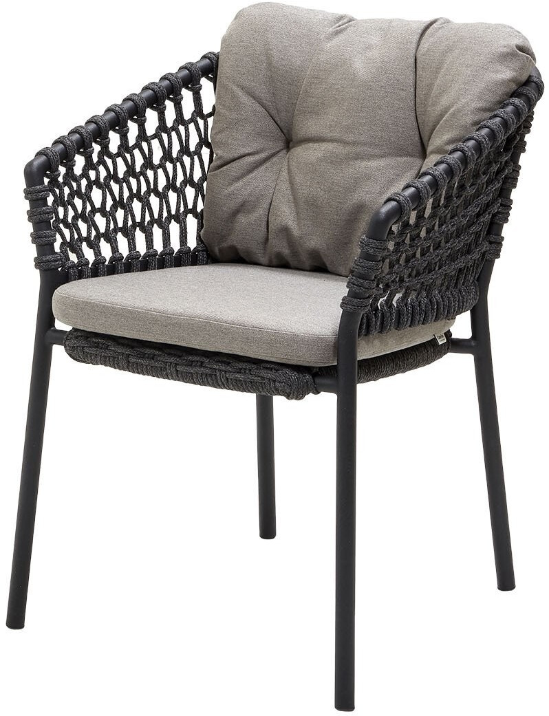 Cane-line Ocean dark grey/Natté taupe