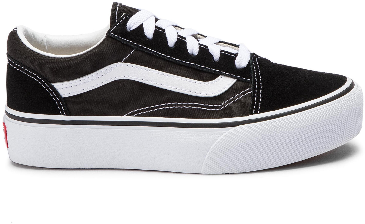 Vans Old Skool Platform Kids black true white ab 27 95 Preisvergleich bei idealo