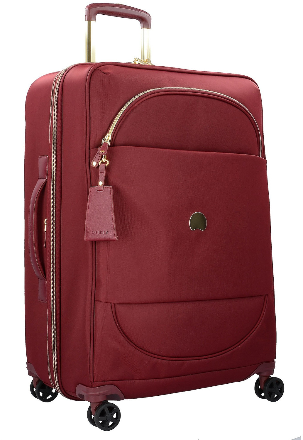 Delsey Montrouge 4 Wheel Trolley 77 cm red