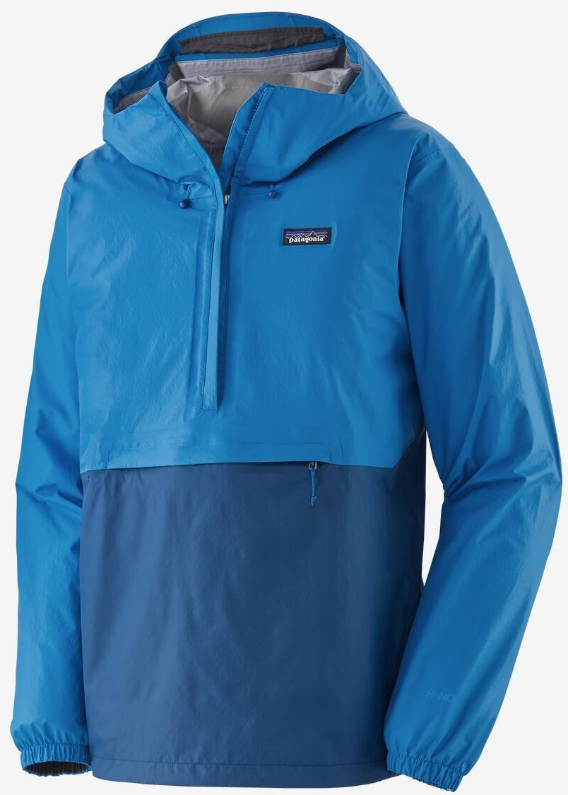 mens patagonia r1 pullover andes blue