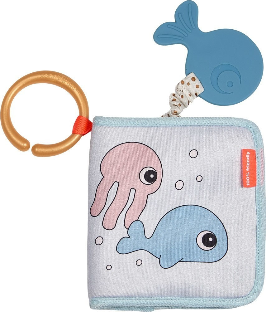 Done by Deer Bath Time Book Sea Friends multi color