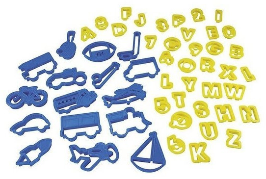 Städter Plastic cookie cutter shape creative set, 52 pieces