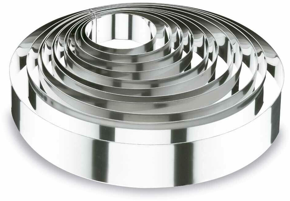 Lacor Cake / cookie cutter, round (diameter / height: 8 cm / 4 cm)