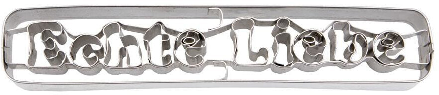 Städter Cookie cutter Real love 13 cm