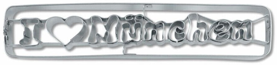 Städter Cookie cutter I love Munich 11 cm