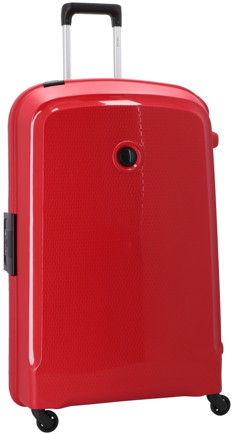 Delsey Belfort 3 4 Wheel Trolley 82 cm red