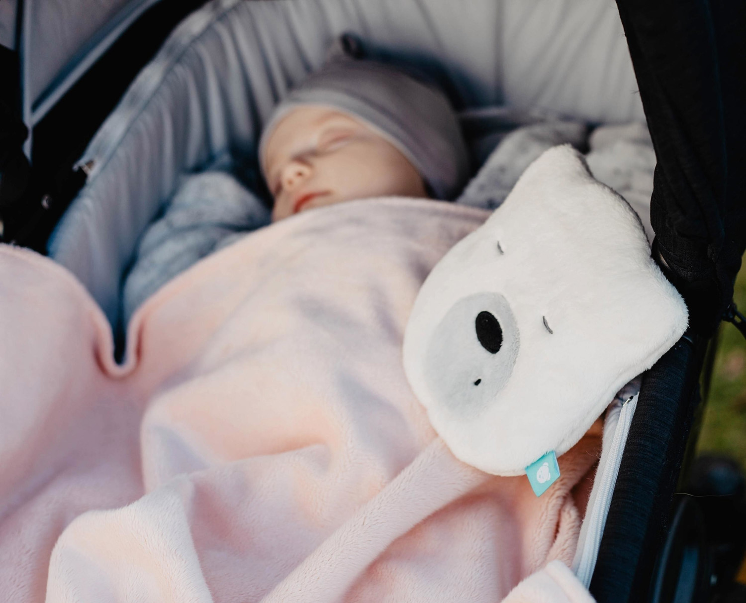 Ruido Blanco Bebe Portatil Osito MyHummy Mini Ecru Con Ruido