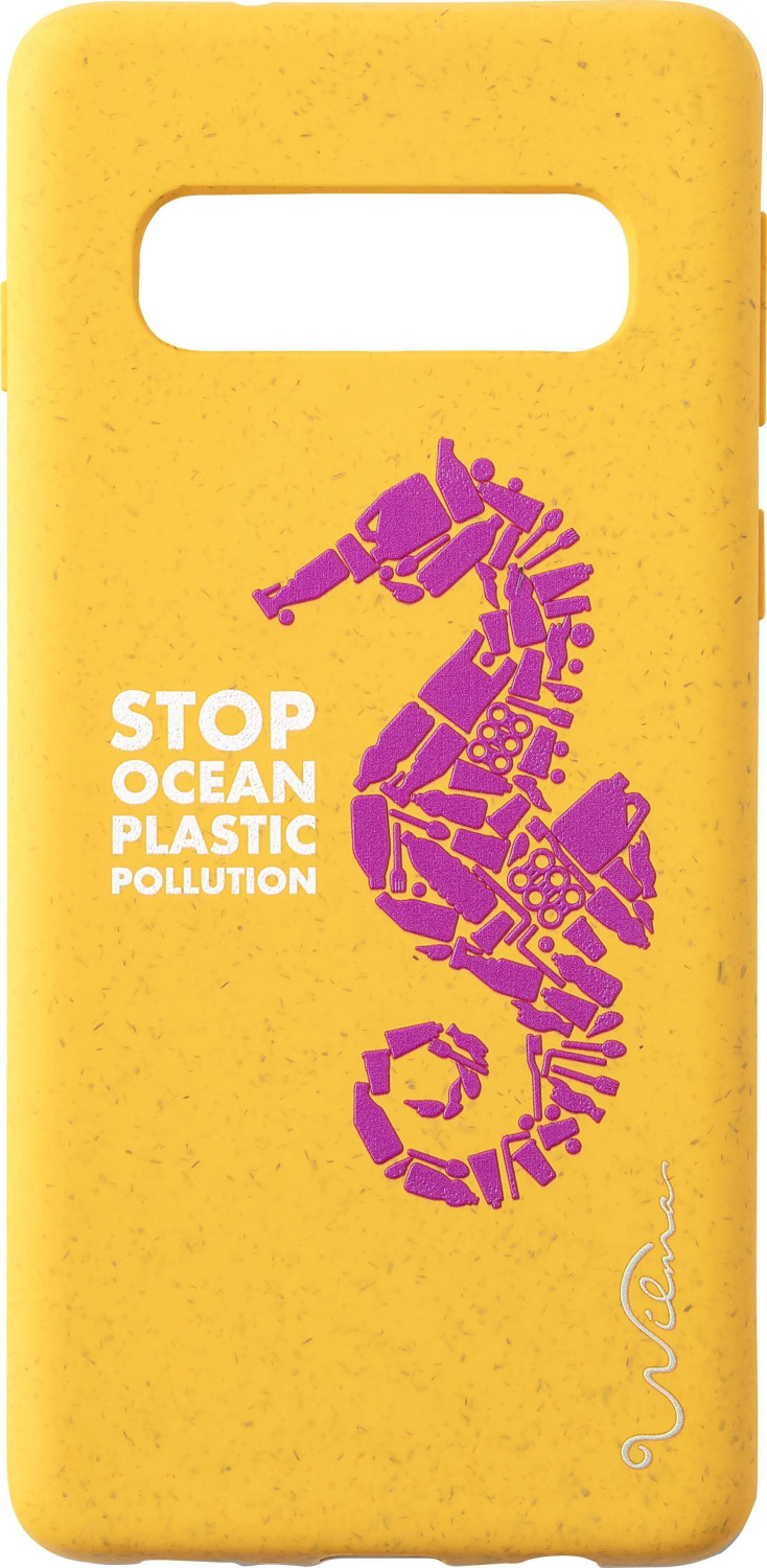 Wilma Seahorse Case (Galaxy S10) Yellow
