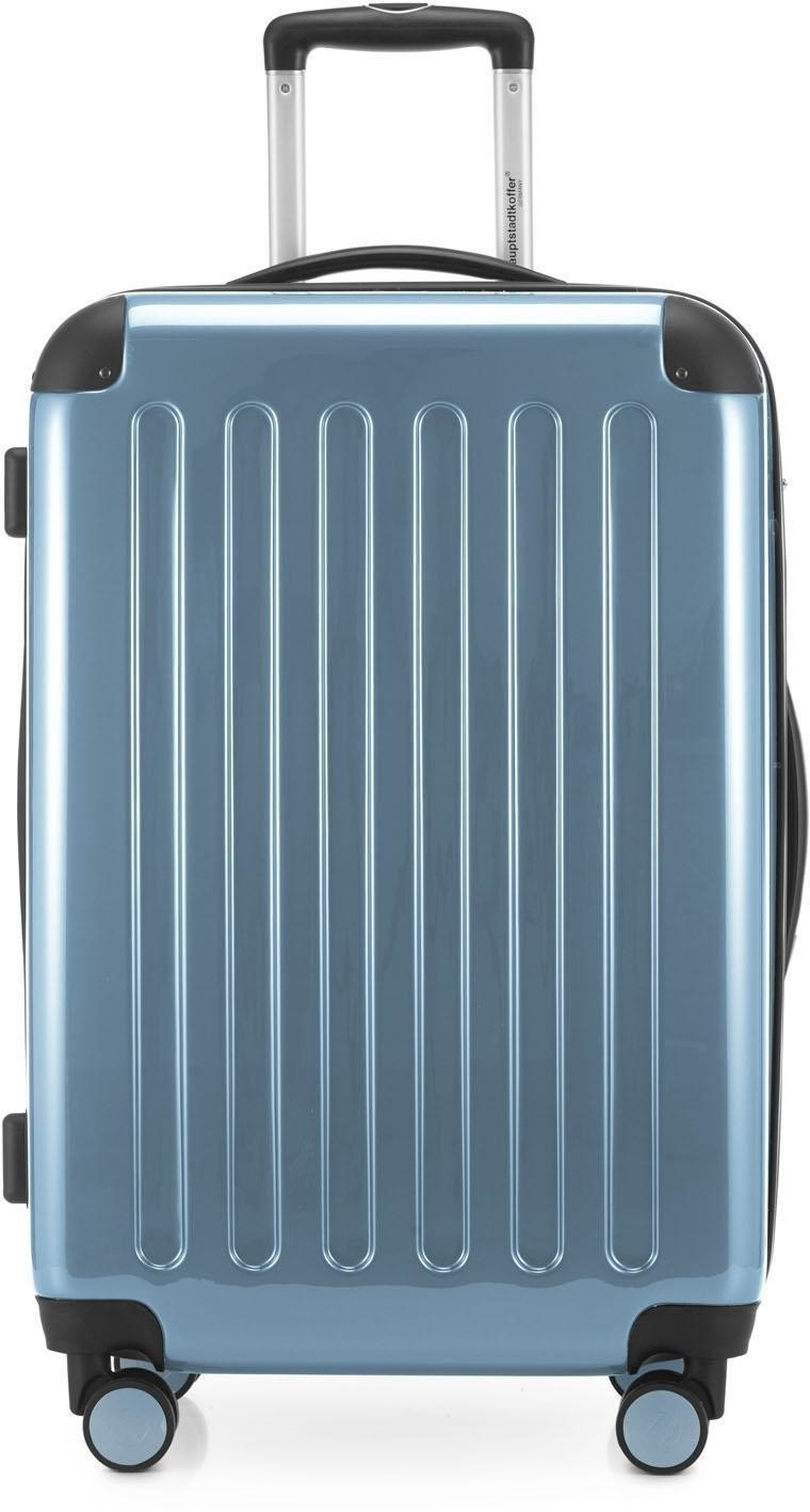 Hauptstadtkoffer Alex 4 Wheel Trolley 65 cm TSA poolblue mat