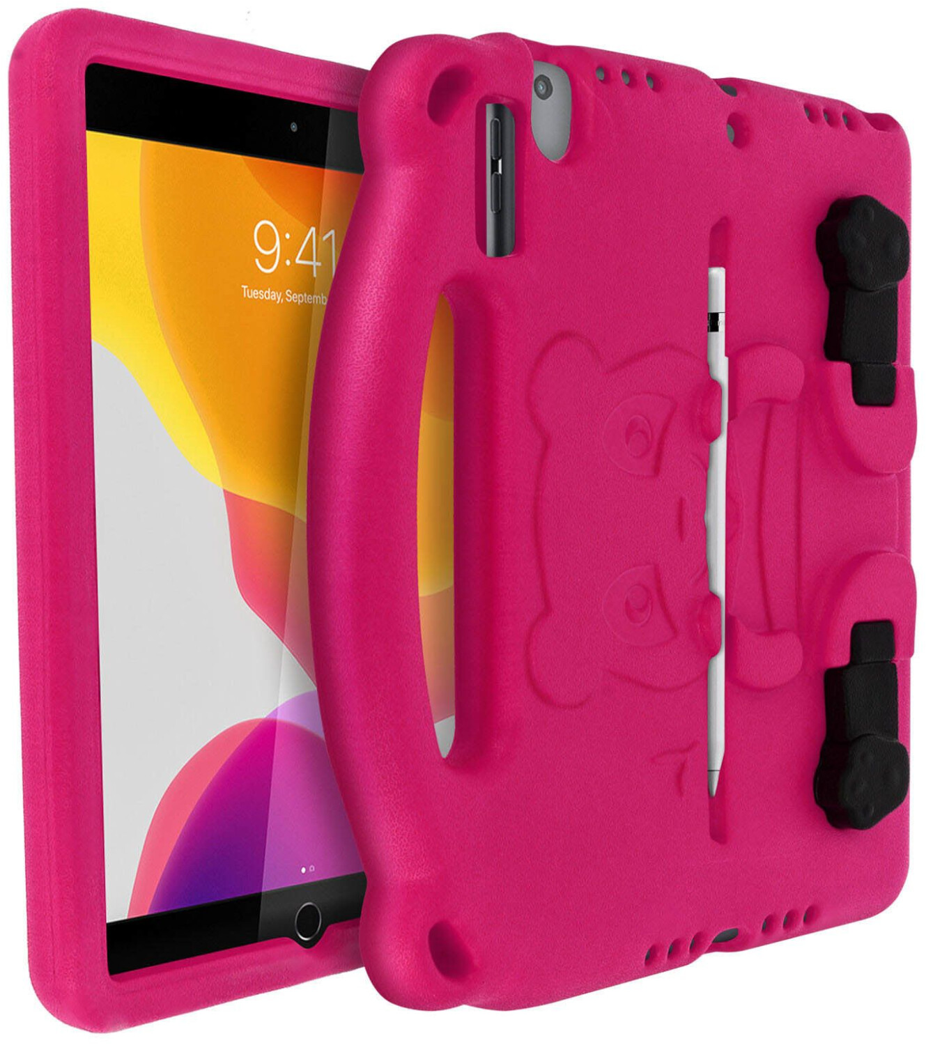 Avizar Panda Case iPad 10.2 2019 Pink