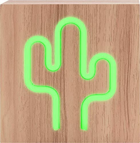 Bigben ColorLight Cactus Neon light taille S