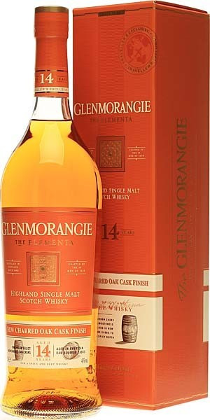 Glenmorangie 14 Years The Elementa New Charred Oak Cask Finish 43% 1l