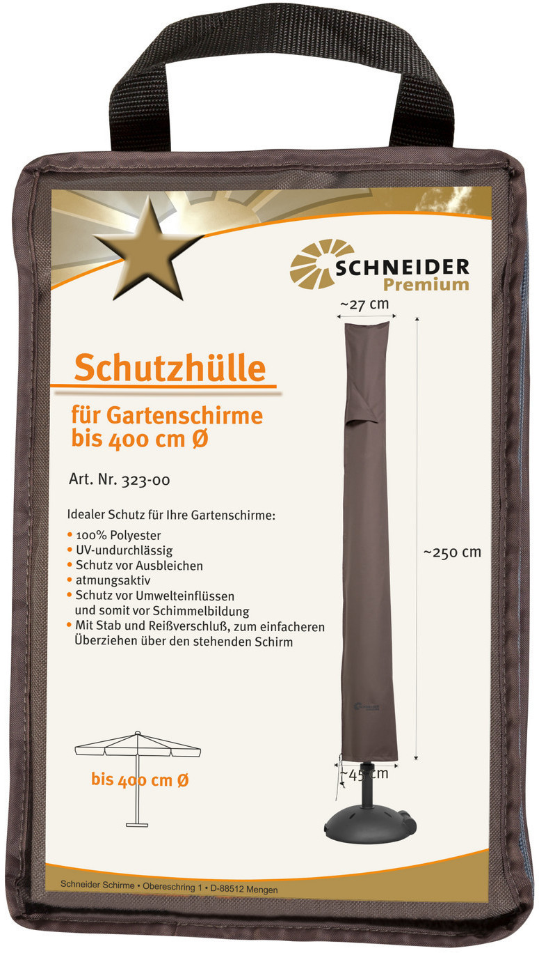 Schneider SonnenschirmSchutzhülle bis Ø 400 cm ab 37,99