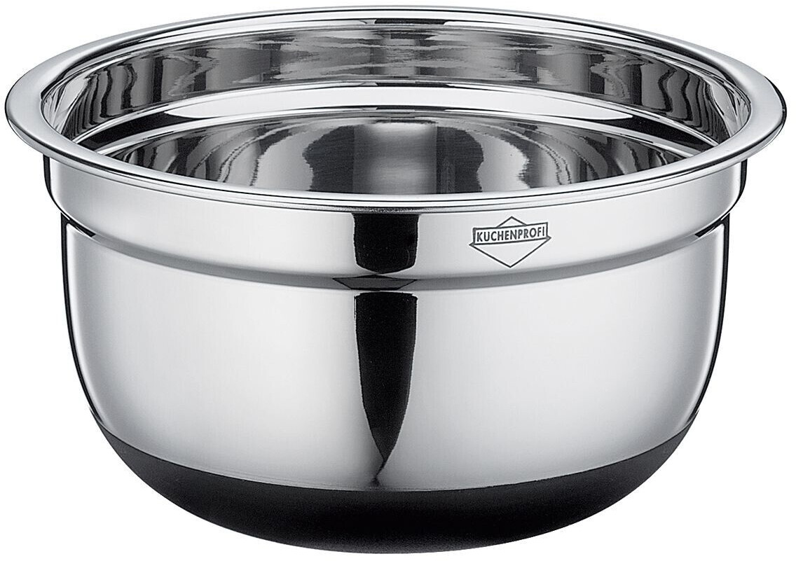 Küchenprofi 2505402816 Mixing bowl non-slip, stainless steel, silver, 16 x 16 x 10 cm