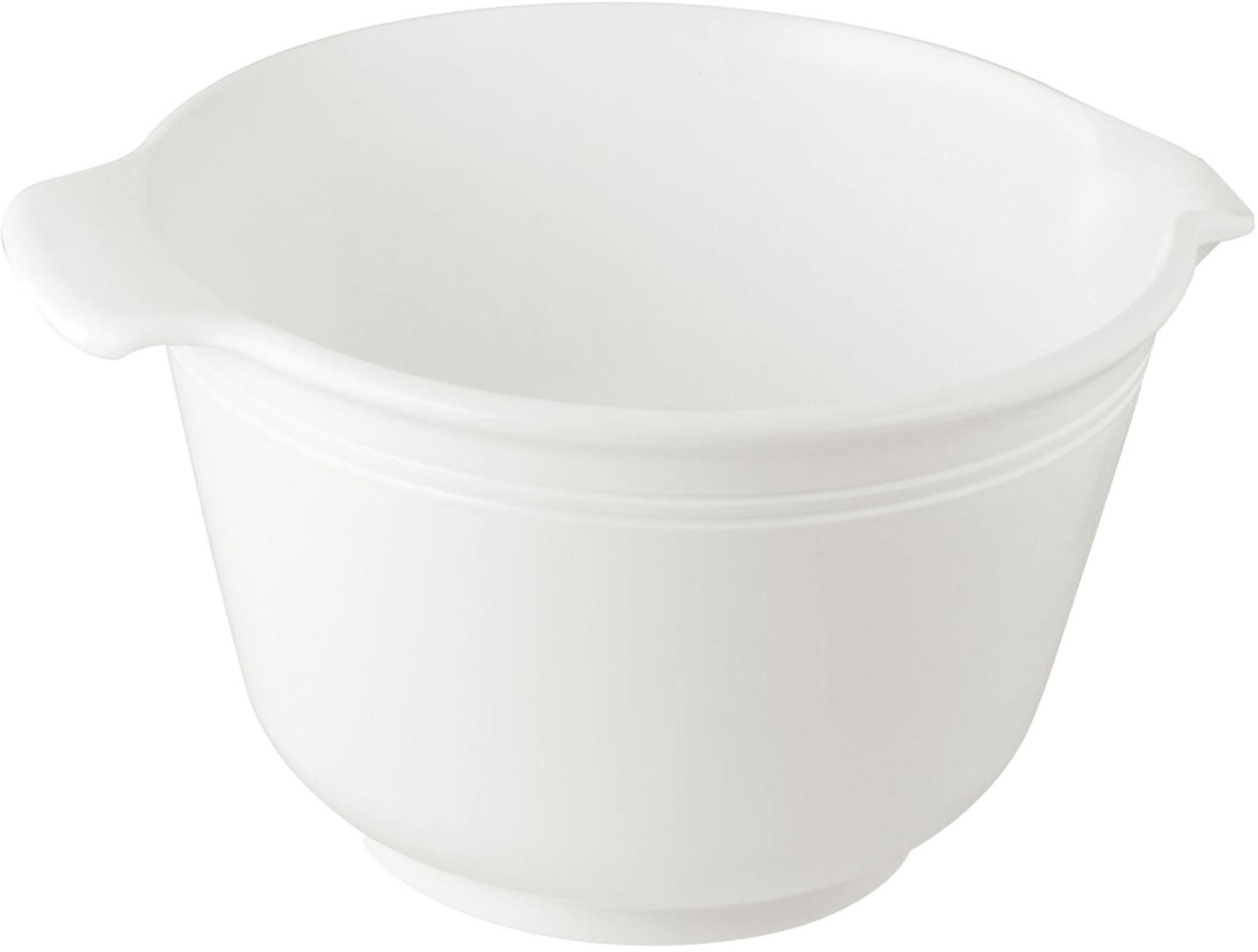 Zenker Cups and Bowls mixing bowl, plastic HIPS, white, 2.5 L, 1702
