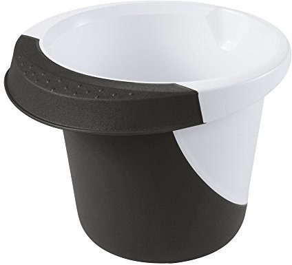 keeeper Mixing bowl carlotta, 1.5 liters, white / graphite