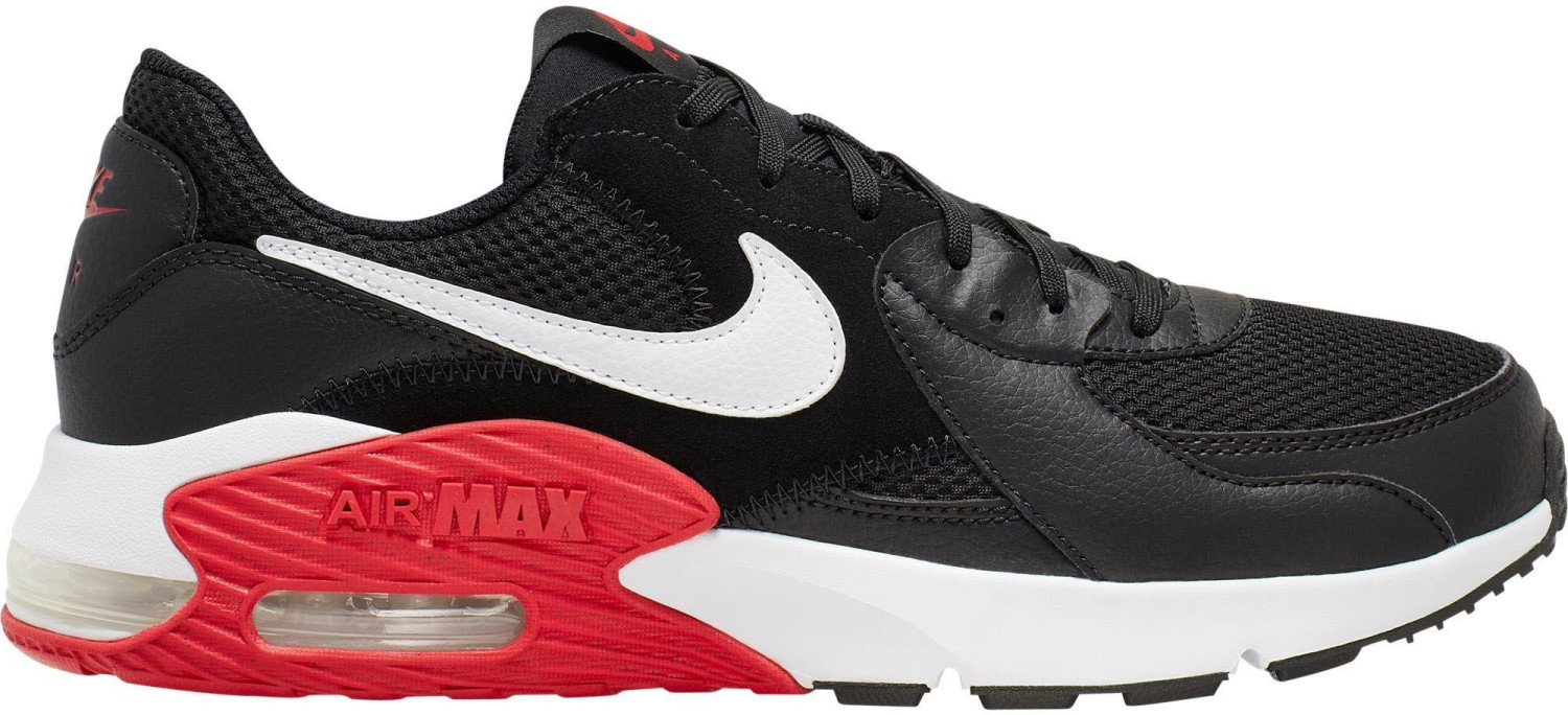 Buy Nike Air Max Excee lack/white/university red from £61.99 (Today ...