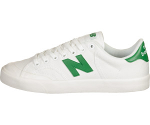 New Balance Unisex Pro Court white with varsity green