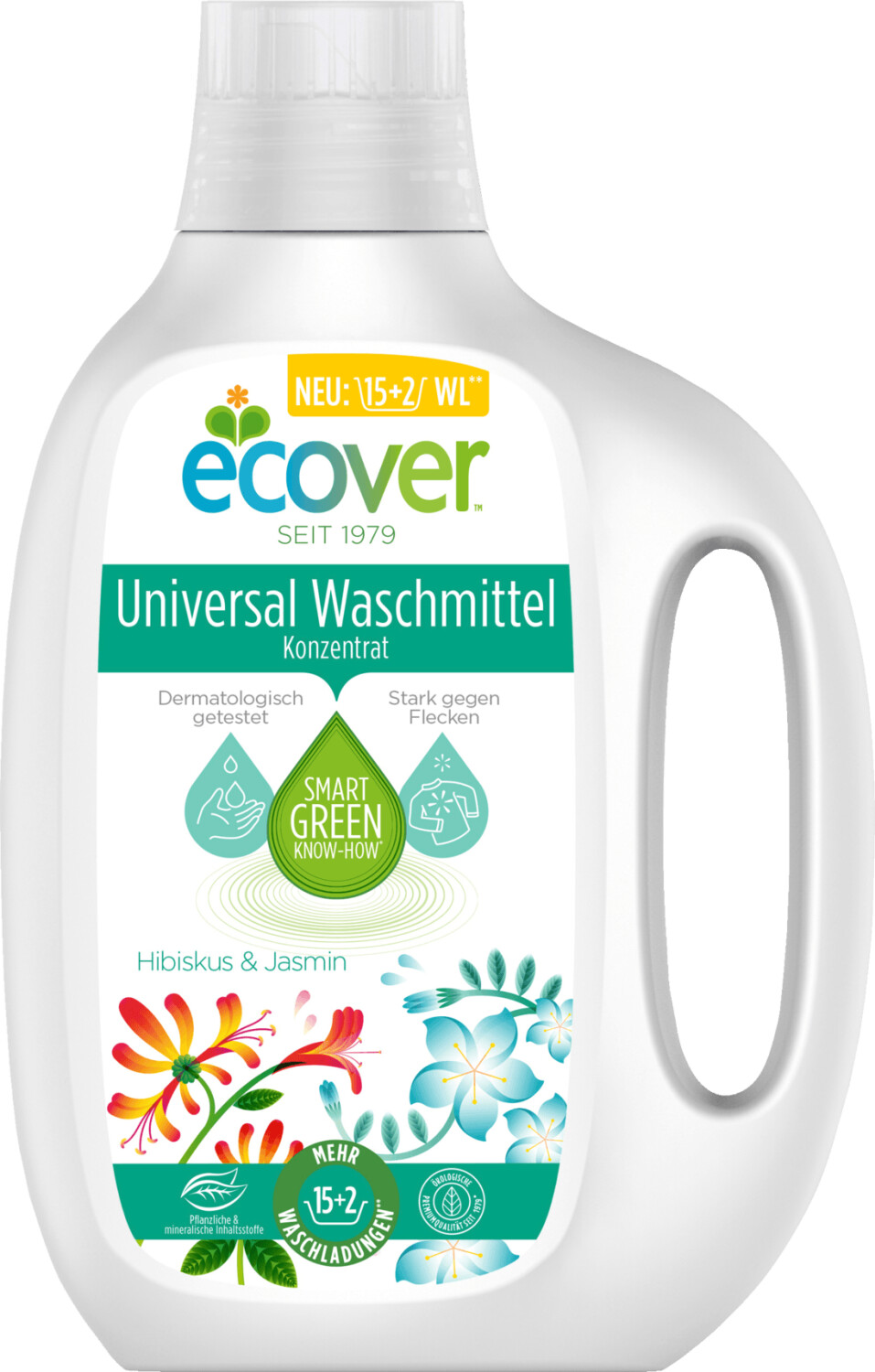 Ecover Universal Laundry Detergent Hibiscus & Jasmine