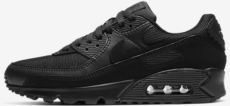 All black air max 90 womens top