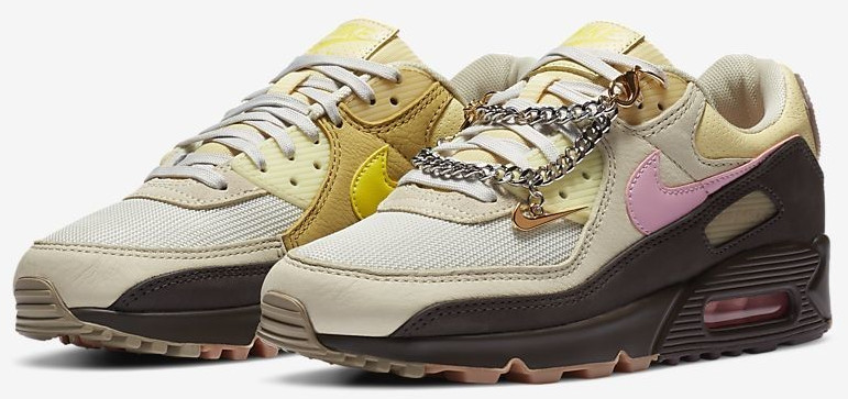 Nike Air Max 90 Brown Beige Dot , Price: $68.40 - Ken Griffey Shoes