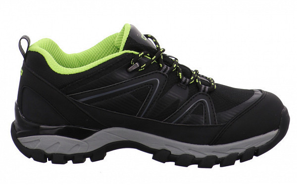 CMP Mens Lace-Up Shoes Shedir Low Hiking Shoes black/green (39Q4854)