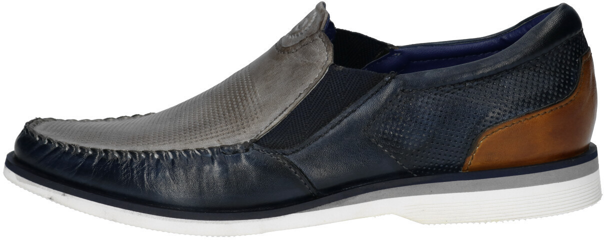 Bugatti Mens Loafers Air-Series blue (311-71360-4141)