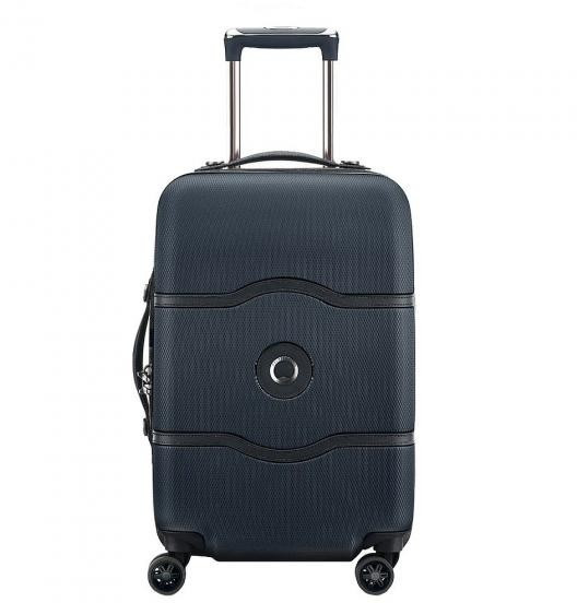 Delsey Chatelet Air 4 Wheel Trolley 55 cm black
