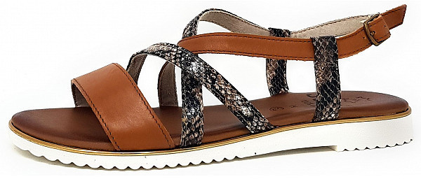 Jana Shoes Sandals brown (8-8-28115-24/390)