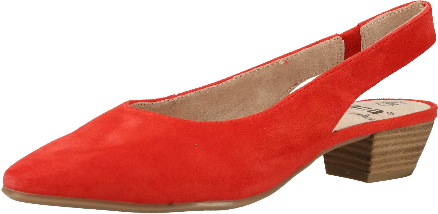 Jana Shoes Slingbacks red (29500/24-500)